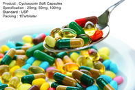 Cyclosporin Soft Capsules 25 mg, 50 mg, 100 mg Softgel Doustne leki