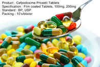 Cefpodoksym Proksetyl Tabletki Tabletki powlekane, 100 mg, 200 mg Leki doustne Antybiotyki