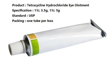 Leki okulistyczne Chlorowodorek tetracykliny Maść do oczu 1% 3,5 g 1% 5g