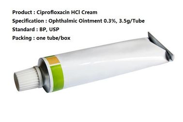 Cyprofloksacyna HCl Lek oftalmiczny 0,3% 3,5 g / tubka, Maść do kremu oftalmicznego