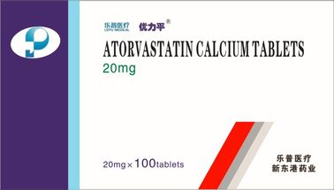 Hipolipidemiczne leki doustne / Atorvastatin Calcium Tablets 10 mg 20 mg 10x3 10x10