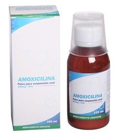 Amoksycylina do sporządzania zawiesiny doustnej 250 mg / 5 ml;