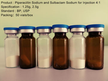 1,25 g 2,5 g suchego proszku Piperacillin Sodium / Sulbactam Sodium Injection