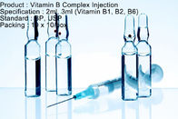 2 ml 3 ml Mały objętościowy pozajelitowy kompleksowy zastrzyk witaminy B dla ludzi