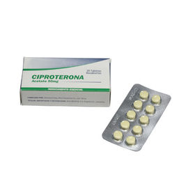 Medycyna doustna Tabletki z octanem cyproteronu 50 mg Suplement hormonu luteinizującego