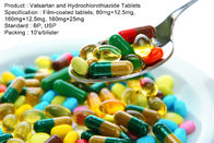 Walsartan i hydrochlorotiazyd tabletki Tabletki powlekane, 80 mg + 12,5 mg, 160 mg + 12,5 mg, 160 mg + 25 mg