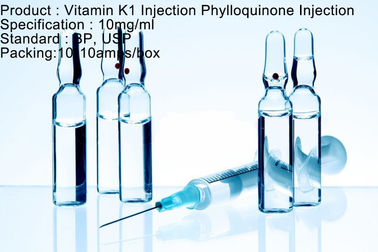 Filochinon witaminy K1 o małej objętości 10 mg / 1 ml