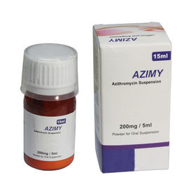Azytromycyna Zawiesina doustna 200 mg / 5 ml, butelka 60 ml, butelka 100 ml Leki doustne Suchy syrop