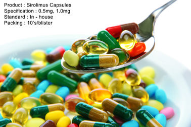Sirolimus Kapsułki 0,5 mg, 1,0 mg Leki doustne