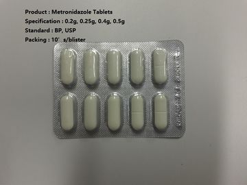Metronidazol Tabletki 0,2 g, 0,25 g, 0,4 g, 0,5 g Leki doustne
