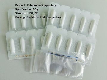 Czopek doodbytniczy Ketoprofen Ulgę w bólu 0,3 g Użyj leków przeciwzapalnych